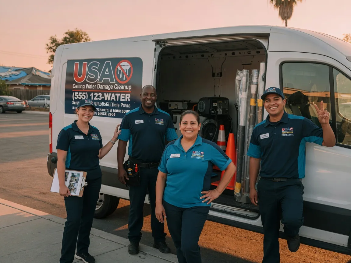 Ceiling Water Damage Restoration company in Universal City, CA